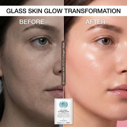 Collagen Hydrating Vegan Face Sheet Masks