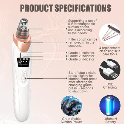 2026 Blackhead Remover Pore Vacuum